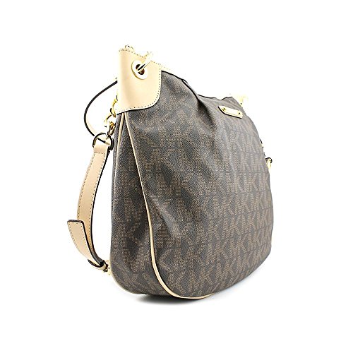Preisvergleich Produktbild Michael Kors Jet Set Convertable MK Signature PVC