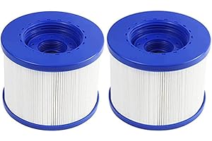 YanBan 2 Pack Swimming Pool Filter Compatible With Clever Spa Replacement Hot Tube Water