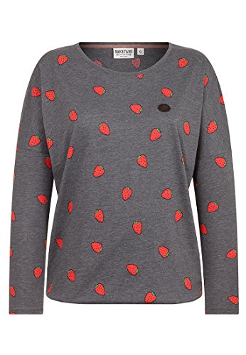 Preisvergleich Produktbild Naketano Female Sweatshirt Impulse of The Spirit Dark Grey Melange, M