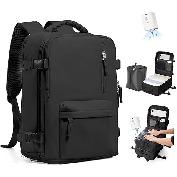 SZLX Easyjet Handgepäck 45x36x20 rucksack Ryanair 40x20x25 Untersessen Carry-Ons Frauen flugzeug Männer Reisen Rucksack Kabinengröße Laptop Rucksack mit Ladungshafen Schuhfach Blau S, 5162 Fashion