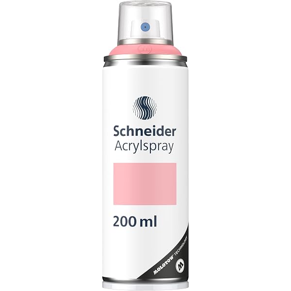 Edding Permanent Spray Acryllack, Pastellrosa – 2er Pack, Je 200 Ml, Seidenmatt, Für Innen & Außen