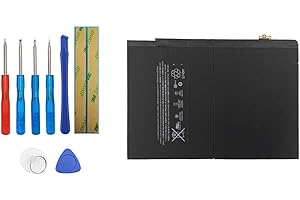 Vvsialeek A1547 Ersatz Akku Kompatibel Für APPLEiPad A1566/A1567 iPad6 iPadAir 2 iPadAir 2 WiFi 7300mAh with Toolkit