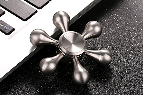 COTOP Spinner Fidget Spielzeug 3D Druck Keramik mit Premium-Qualität Fokus Spielzeug für Kinder & Erwachsene - 2