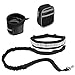 Produktbild Forture Hundeleine Traktion Kit Hände frei Hund Leine spart Körperhaltung und Arm für Running und Walking gezogen, inklusive Hund Leine, Taille Gürtel, Tasche mit Reißverschluss, wasser Halter Tasche
