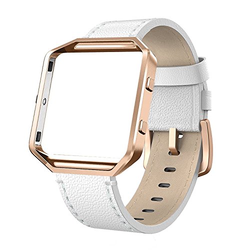 fitbit white rose gold