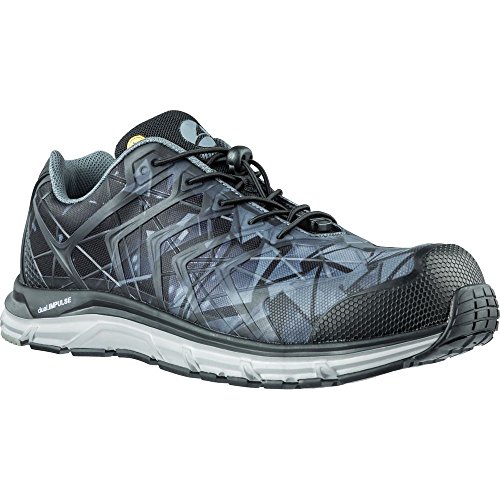 ALBATROS 646660 Energy Impulse Grey Low S1P ESD HRO SRA Sicherheitsschuhe Arbeitsschuhe grau-schwarz 45 Grau/Schwarz