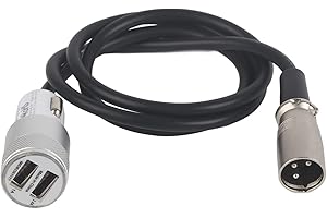 ‎FILFEEL Elektrisches Rollstuhl Ladegerät, 1 für 2 Universal USB Mobility Scooter Schnell Ladegerät, Power Rollstühle 1 für 2 Schnell Ladegerät Adapter Tragbar für Roller Kleinwagen