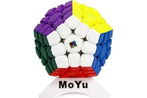 OOSTIFUN FunnyGoo MoYu MoFangJiaoShi Cubing Classroom Meilong M Version 3x3 12 Surface Gigaminx 3x3x12 megaminx M Magic Cube Senza Stickerless + un cubo espositore