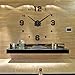 Produktbild SHFANG Europäische überdimensionalen Spiegel Uhr Spiegel Uhr DIY 3D ursprünglichen Uhr Wandaufkleber Acryl EVA Plus Spiegel Uhr , 3