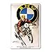Produktbild Blechschild Retro BMW Motorrad - Blechschild Vintage Oldtimer - BMW R37
