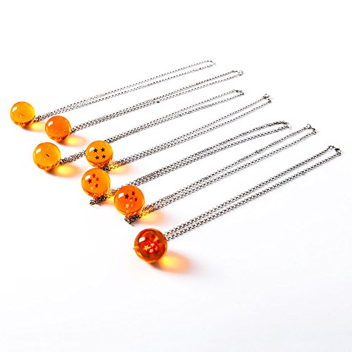 Preisvergleich Produktbild Bellenne DragonBall Z 7 Kristall Kugel / Murmeln / Bälle Halskette