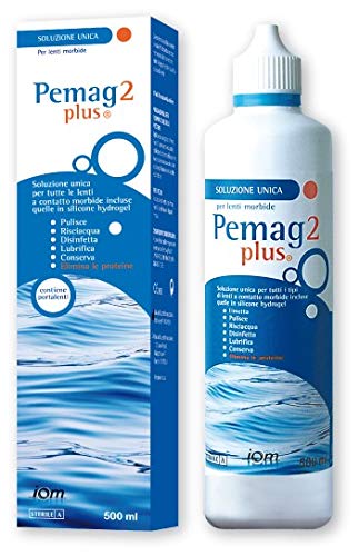 Pemag Plus 2 Soluzione Unica per Lenti a Contatto - 500ml