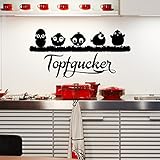 Wandtattoo - Clickzilla - A350 - Topfgucker