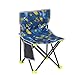 Produktbild Longwei Outdoor Camping Stuhl Casual Klappstuhl Angeln Stuhl Kunst Sketch Stuhl Strandkorb Portable Storage Chair Pattern (Color : Blue)