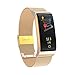 Produktbild Smart-Armbanduhren, wasserdicht, Silikon/Metall, Herzfrequenzmesser, Fitness-Tracker, Smart-Armband