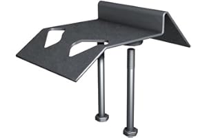 Pollmann Baubeschläge 2283506 Auflaufstütze zum Einbetonieren, Edelstahl