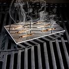 Blumtal Smoker Räucherbox aus rostfreiem Edelstahl – Gas-Grillzubehör oder Holzkohlegrill, 20x13x3,5cm, Silber – Bild 6