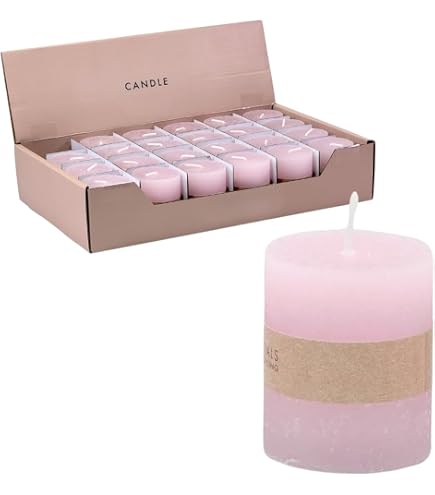 PURE Stabkerzen Antikrosa Wenzel Kerzen Rosa 250/23 Produktbild-Vorschau 10