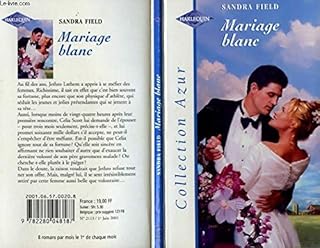 jaquette livre Mariage blanc (Collection Azur)
