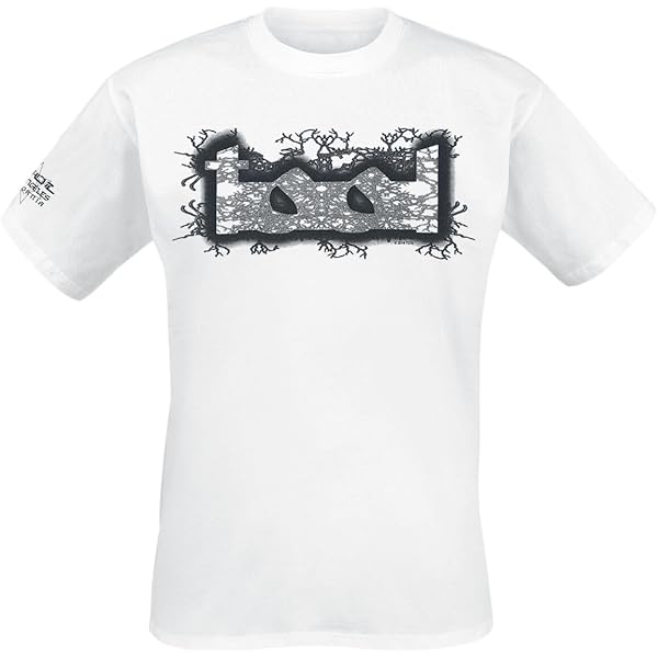 Official Music Merchandise Tool Band Spectre Spike Logo T-Shirt - Men's Charcoal Grey Official Merchandise Men's Rock T-shirt