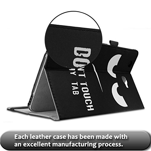 Samsung Galaxy Tab A 10.1 Hülle Case, Infiland Slim Fit Folio PU-lederne dünne Kunstleder Schutzhülle Cover Tasche für Samsung Galaxy Tab A 10.1 Zoll Wi-Fi/ LTE (2016) SM-T580N/SM-T585N Tablet-PC(mit Auto Schlaf / Wach Funktion)(Große Augen) - 6