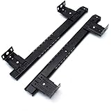 Black/White New Keyboard Shelf Runners Adjustable Under Desk Computer Slides Fixing Slide Holder Drawer