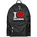 Produktbild Rucksack Classic I Love Dillenburg schwarz - Lustig Witzig Sprüche Party Tasche