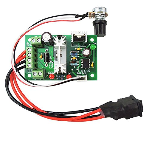 Preisvergleich Produktbild Rokoo DC-Motordrehzahlregler Einstellbarer Reversierschalter PWM 200W Variable Drehzahlregelung CCM6N