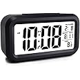 Rubik Loud Digital LED Alarm Clock Large Display with Backlight Temperature Date Month Calendar Snooze for Bedrooms Kids Adults Heavy Sleepers