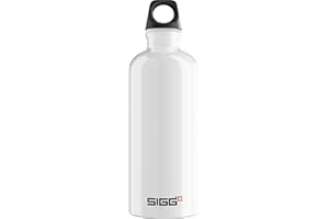 Sigg - Borraccia Alluminio - Traveller - Certificata Climate Neutral - Perfetta per Bevande Gassate - Ermetica - Leggera - Senza BPA - 0,6L / 1L