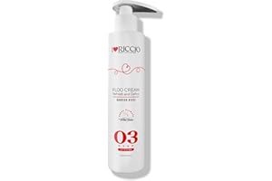 ILOVERICCIO I Love Riccio Floo Cream, Crema per Capelli Ricci con Oli di Argan, Macadamia e Jojoba, Idrata ed Elimina il Crespo per Ricci Definiti ed Elastici, 250 ml