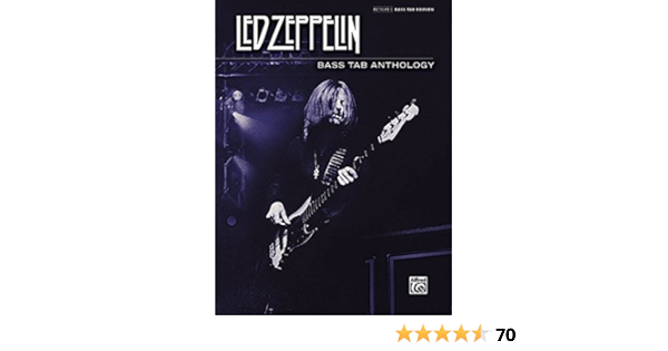 Led Zeppelin Bass Tab Anthology Authentic Bass Tab Authentic Bass Tab Editions Amazon De Led Zeppelin Kunstler Fremdsprachige Bucher