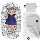 matratzen set 90x200 EINFACHE REINIGUNG: Bett Umrandung und Matratze lassen sich einfach herausnehmen. Bezug, Einlage und Kissen sind maschinenwaschbar bei 60°C (allergikergeeignet).