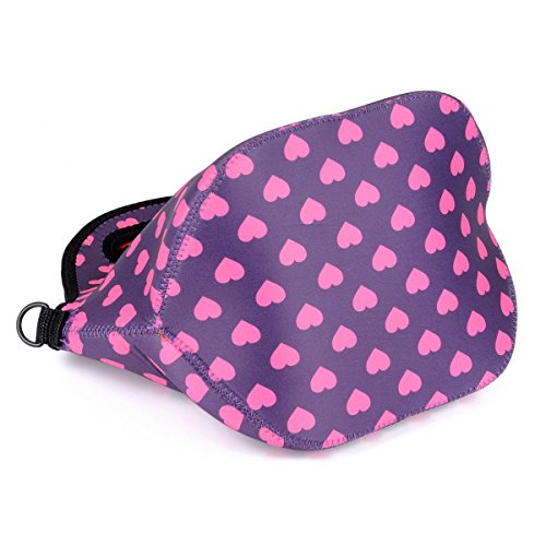 Case Wonder Neopren Wasserdichte Mittagessen Tasche Tragbar Lunch Tasche Kühltasche Isolierte Schule Rucksack Lunch Fall Thermo Picknicktasche Großes Fassungsvermögen Food Behälter mit Zipper Strap Box Cooler Container Müllsäcke Picnic Reise Outdoor Mode Handtasche Clutch für Frauen Männer Kinder Mädchen Erwachsene, Rose Rouge - 5
