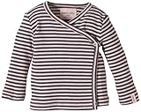 LANA natural wear Baby Girls Wickelshirt Finn Striped V-Neck Long Sleeve Long Sleeve Top