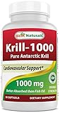 Best Naturals Krill Oil 1000 mg 30 Softgels