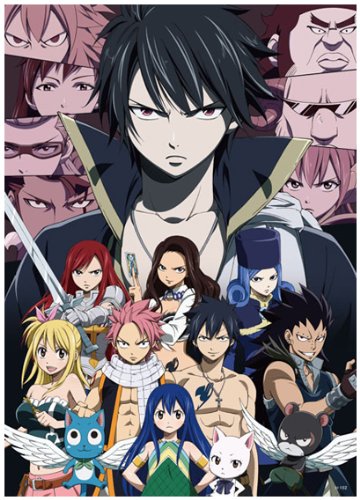 Preisvergleich Produktbild Anime Fairy Tail – Hochwertigen Laminiertes Poster