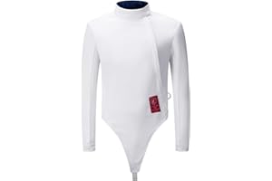 DJJYCTNM Fechtjacke – Schutzanzug für Fechtausrüstung, 350N-Folien-Degensäbel-Fechtausrüstungskostüm für Männliche und Weibliche Fechter (Color : Right Hand, Size : 52#)