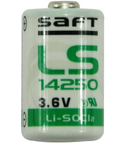 Buy Saft LS 14250 3PFRP Non-standard Battery 1/2 AA U Solder Pins Lithium 3.6 V - Foto 8