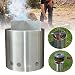 Produktbild LaDicha Portable Ultra-Light Edelstahl Camping Kochen Herd Holz Brenner Ofen Kocher
