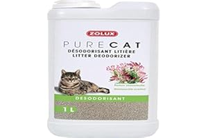 Zolux Désodorisant litière Pure Cat Parfum Lavande en 1 Litre