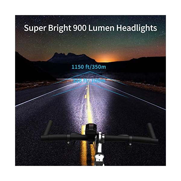 €23.99 Hosome Luci per Biciclette, Luce per Bicicletta Ricaricabile USB  5200mAh con Funzione Power Bank e Display a LED… - bikewebshop.it