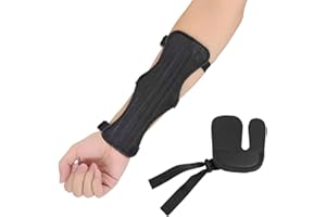 KGDUYC 2 PCS Protezione per Braccio Tiro con Arco Regolabile Parabraccio per Tiro con L'Arco Guardia Avambraccio in per Tiro con L'Arco Parabraccia per Bambini e Adulti per Archi Ricurvi Archi