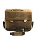 Produktbild Marc Picard handgearbeitete Aktentasche Laptop bis 15,6 Zoll, Business Tasche, für Universität und Beruf, Herrentasche Umhängetasche, DIN-A4 Laptoptasche, Notebooktasche 42x33x16 (Hellbraun TAN)