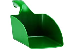 Vikan - Hygiène - Pelle à Main - Droite - Polypropylène - Vert - 0,5L