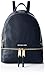 Produktbild Michael Kors Damen Rhea Zip Rucksack, Blau (Admiral), 11.4 x 29.8 x 25.4 cm