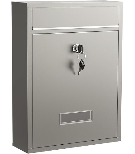 Kippen 10004GN - Cassetta Postale Modello "ARMONY" Di Colore Antracite Dimensioni 370x130x360mm 95953864 Kippen 10004GN - Cassetta Postale Modello "ARMONY" Di Colore Antracite Dimensioni 370x130x360mm 95953864