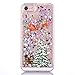 Price comparison product image iPhone 7 Plus Case, iPhone 8 Plus Case, Mixneer Christmas Festival Accessories Hot Santa Claus Glitter Star Flowing Liquid Quicksand Case Christmas Tree Transparent Clear Hard Back Cover - Colorful