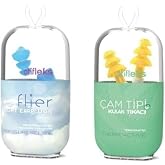 OTİFLEKS Thermo-aktif &Ccedil;am Tipi Kulak Tıkacı M + Basın&ccedil; Dengeleyici U&ccedil;ak Tıkacı L, Şeffaf