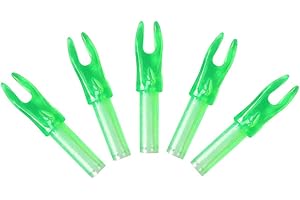 ZSHJGJR 50pcs Plastica Cocche della Freccia Tiro con L'Arco Freccia Nock Cocca Cocche in Plastica Freccia Pin Nock per Diametro Interno 4.2mm dell'albero della Freccia